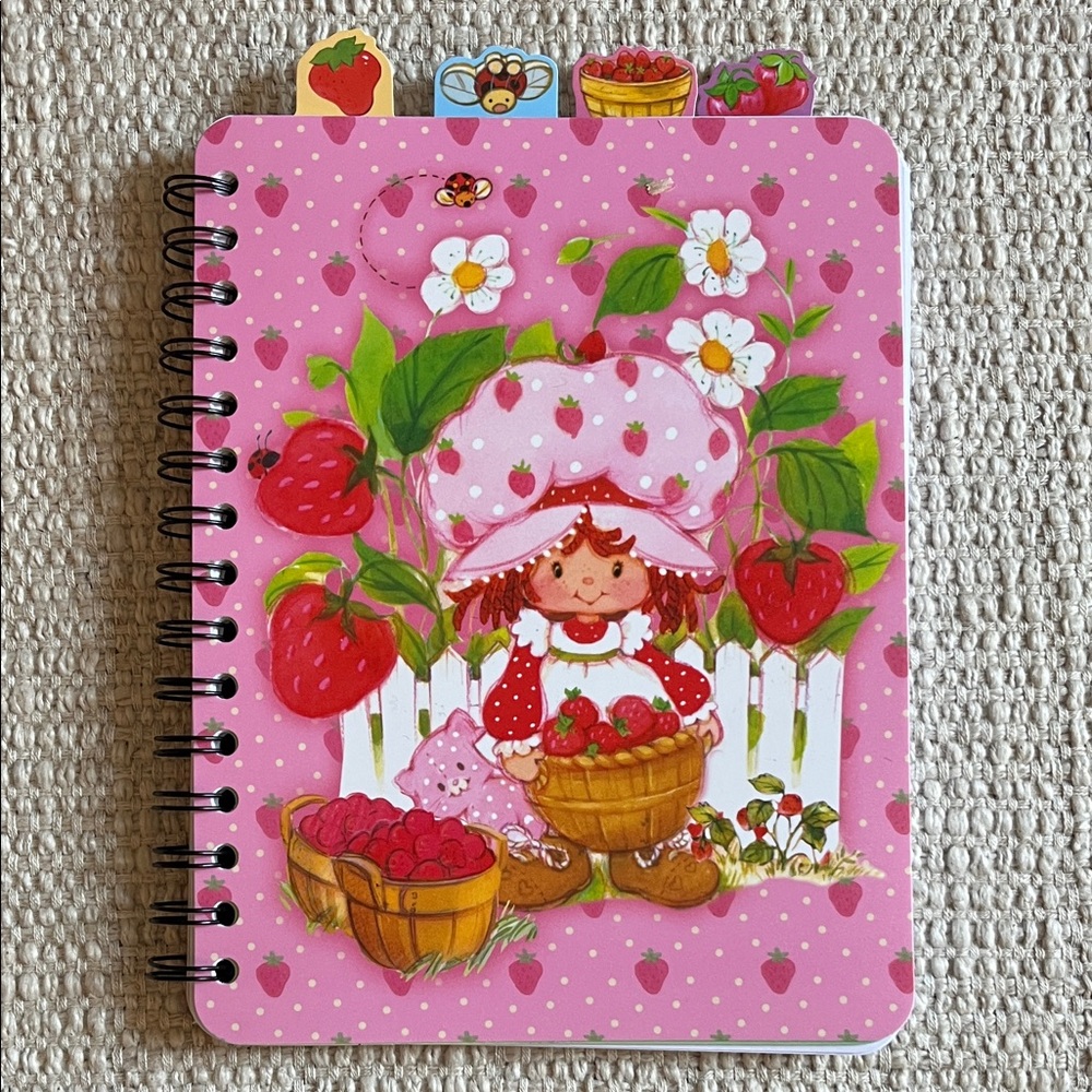 Strawberry Shortcake Spiral Journal Notebook